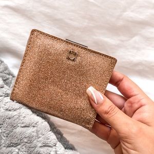 Kate Spade Rose Gold Sparkley Wallet